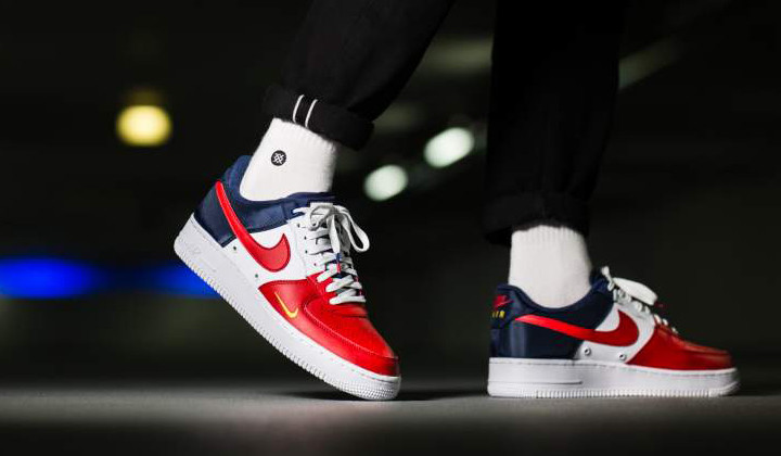tri color air force ones