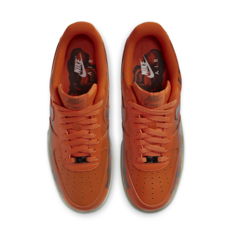 Nike Air Force 1 Skeleton Orange