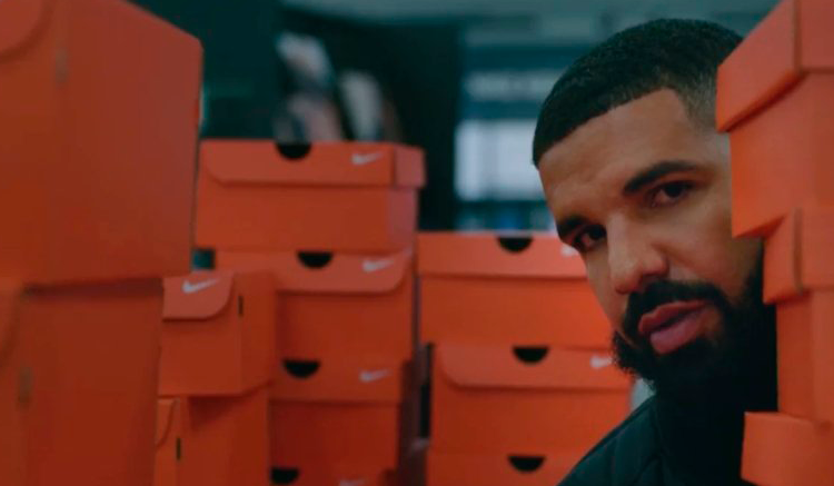 drake y nike
