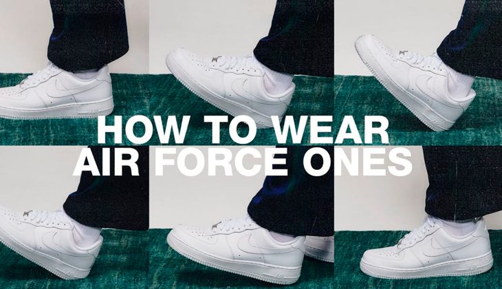 como vestir air force 1