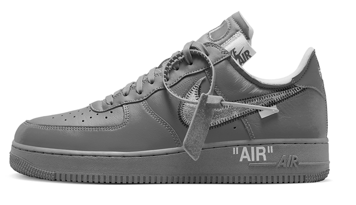 Off-White X Nike Air Force 1 Low Grey