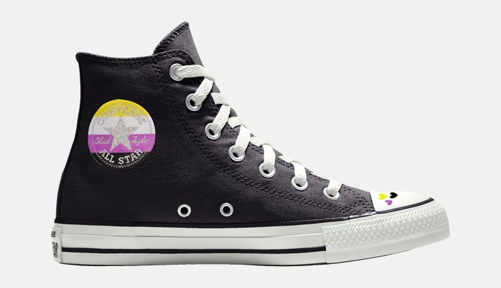 Sneakers Converse de la Colección Pride