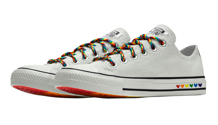 Sneakers Converse de la Colección Pride
