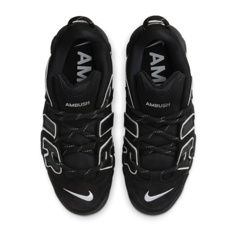 AMBUSH x Nike Air More Uptempo Low Black