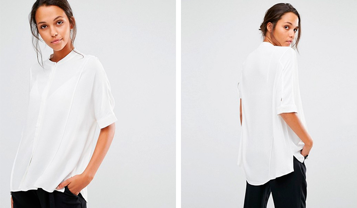 camisa-blanca-manga-corta-selected-backseries