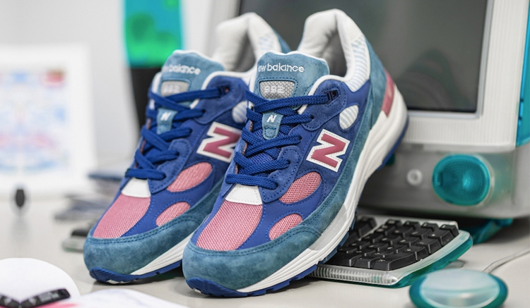 New Balance 992 Steel Blue