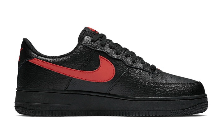 Nike Air Force 1 Low Black Leather Pack Red-White-Buy
