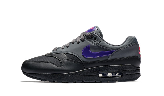 Nuevas Nike Air Max 1 Black Grey Purple Backseries