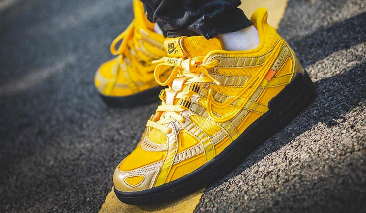 Off-White x Nike Rubber Dunk University Gold CU6015-700