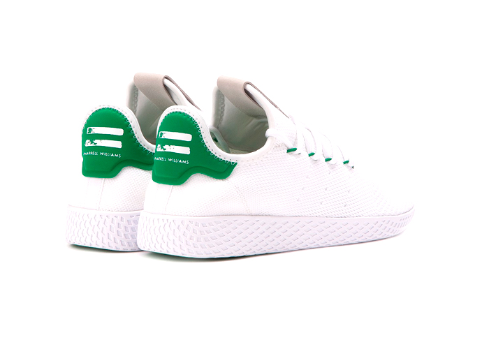 Pharrell x Adidas Tennis Hu «White Green»