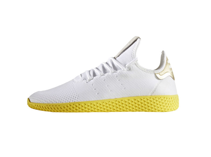 Pharrell x adidas Tennis Hu White Yellow 700x520