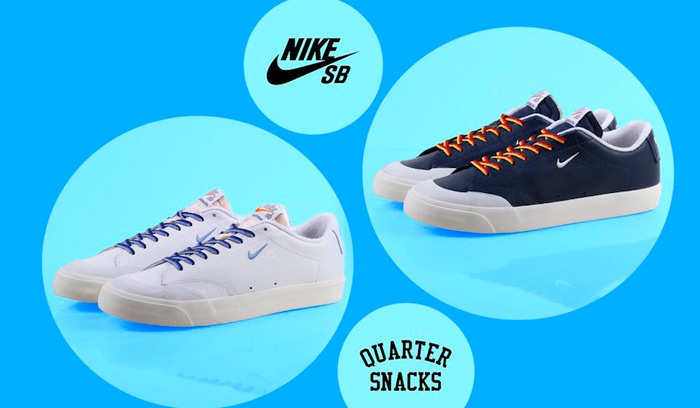 Quartersnacks x Nike SB Blazer low - Backseries