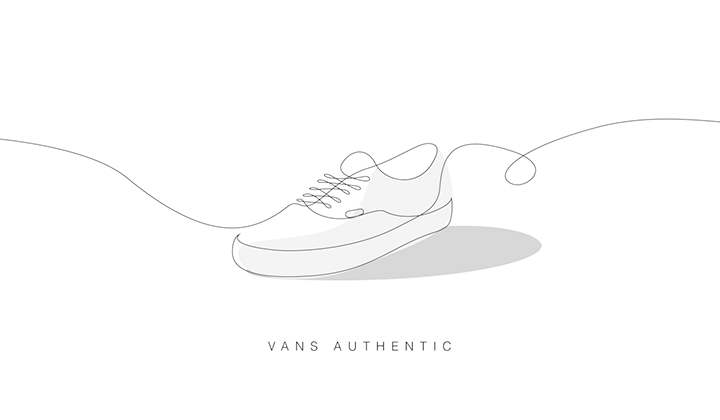 Sneakers-dibujadas-con-una-simple-linea-vans