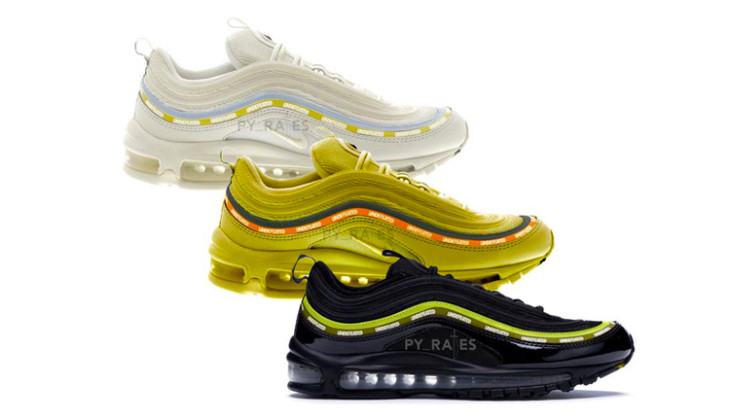 Nuevos Colores Undefeated x Nike Air Max 97