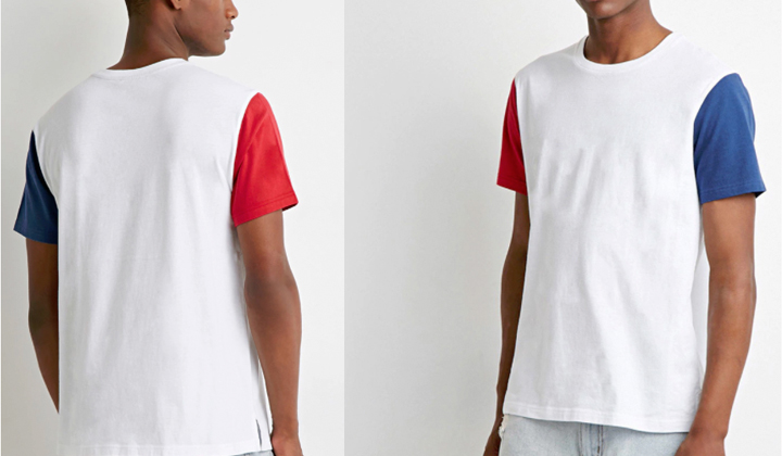backseries-flash-sale-forever-21-camiseta-tricolor