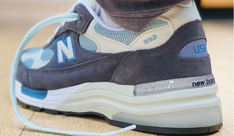 New Balance 992 Steel Blue