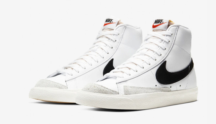 Vuelven las Nike Blazer Mid 77, un clásico blanco negro - Backseries