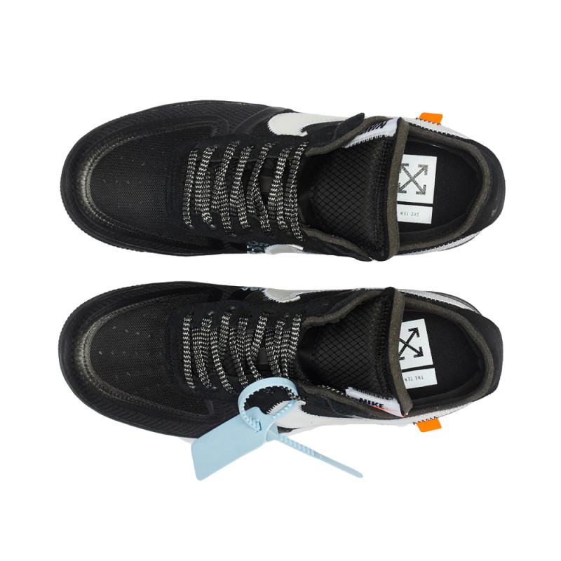 Off-White x Nike Air Force 1 Negras