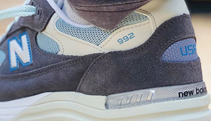 New Balance 992 Steel Blue
