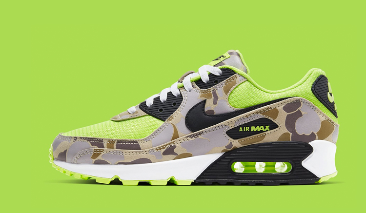 Nike Air Max 90 Volt Duck Camo CW4039-300