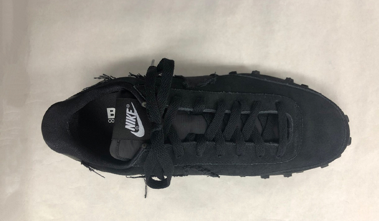 Comme Des Garcons x Nike Waffle Triple Black