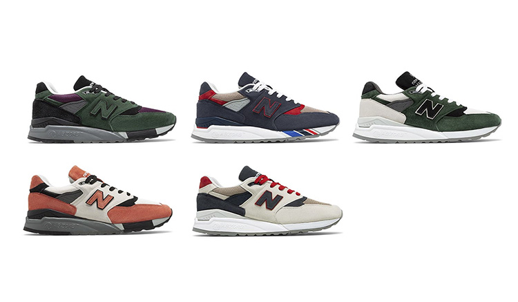 New Balance 998 Made in US Surplus Materials!