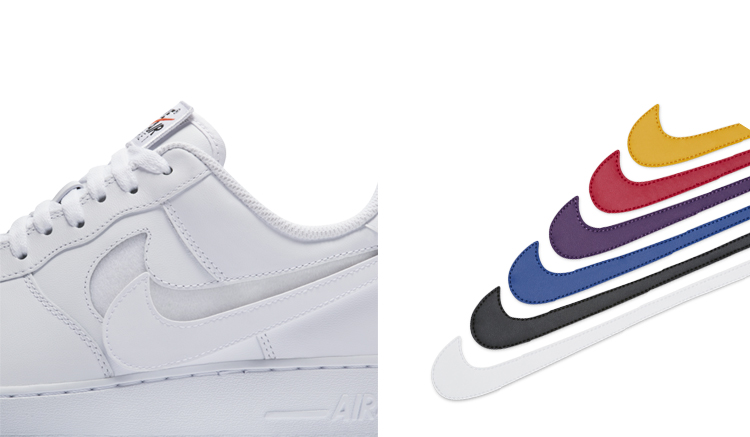 nike air force one logo intercambiable