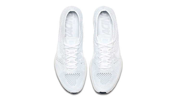 Nuevas Nike Flyknit Racer Goddess tripe-white