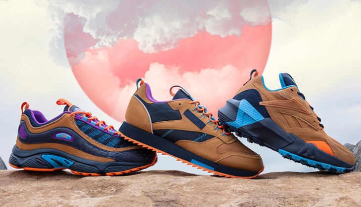 reebok trail collection
