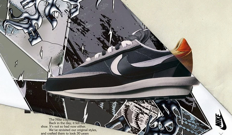 sacai-nike-ldwaffle-pink-negras