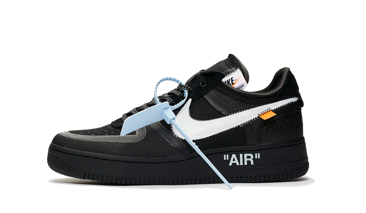 nike air force off white negras