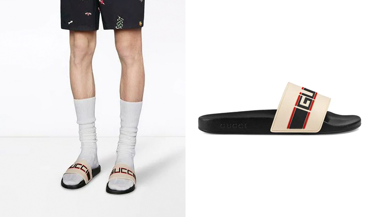 ucci-chanclas-de-goma-con-rayas-gucci-item-12964838